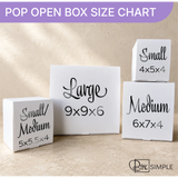 Pop Open Box